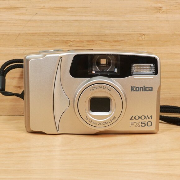 Konica Zoom FX50 35mm Point And Shoot Film Camera - Picture 1 of 11